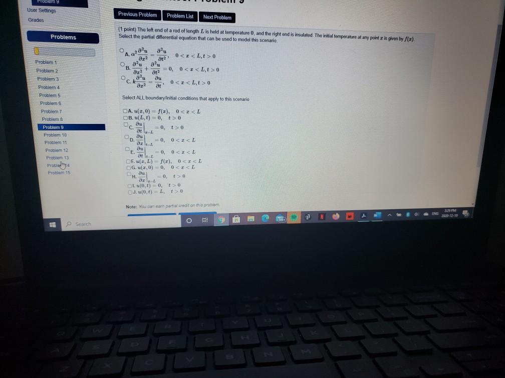 Solved Problem User Settings Grades Previous Problem Problem | Chegg.com
