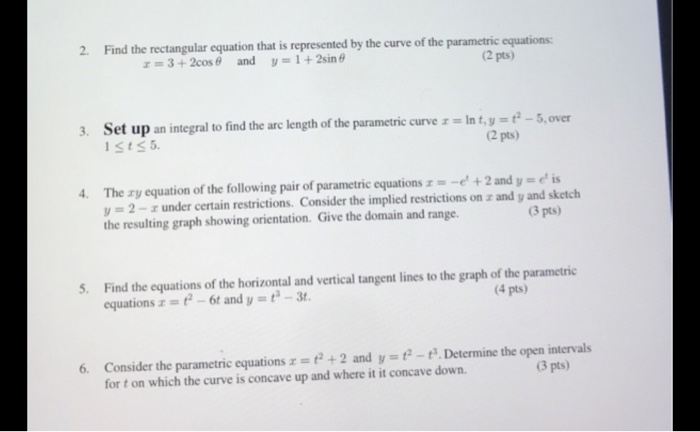 solved * the rectangular function is often defined ... Solved 2. Find the rectangular equation that is represented | Chegg.com