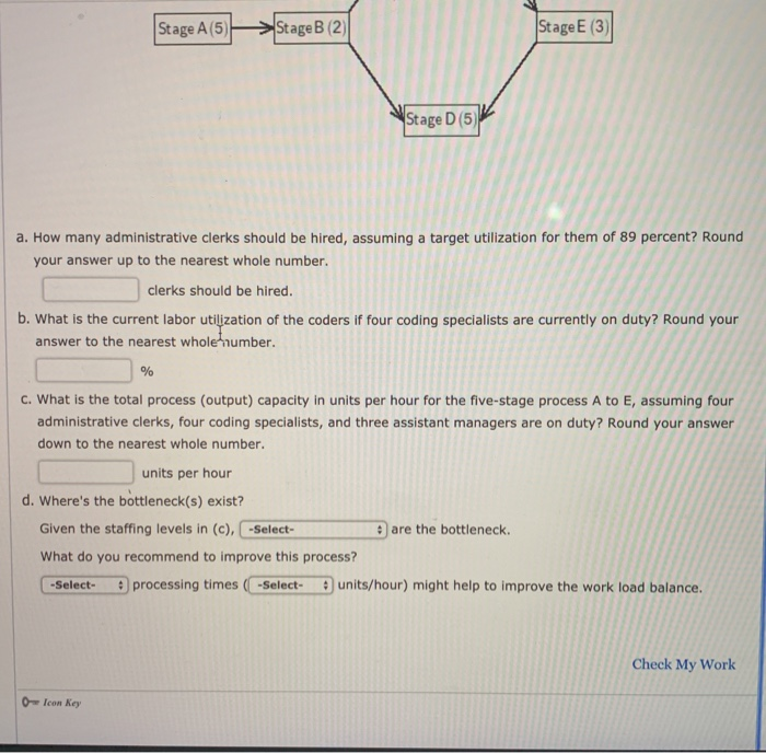 Solved eBook Perform a capacity analysis, using the process | Chegg.com