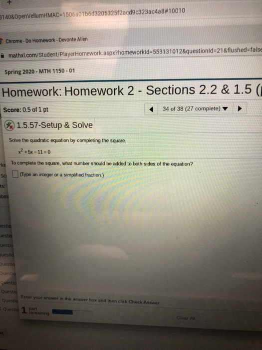 Solved Question | Chegg.com