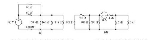 Solved 3.4 For Each Of The Circuits Shown In Fig. P3.4: A) | Chegg.com