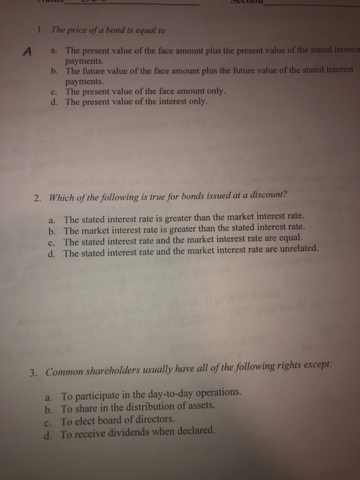 solved-1-the-price-of-a-bond-is-equal-to-a-the-present-chegg