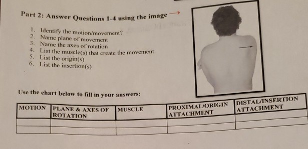 Solved Part 2: Answer Questions 1-4 using the image - 1. | Chegg.com