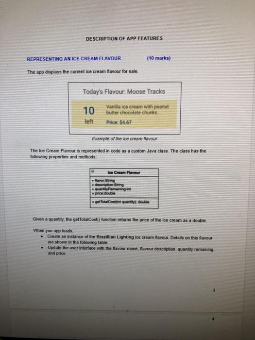Assignment 2: Ice Cream Shop SUBMISSION INSTRUCTIONS | Chegg.com