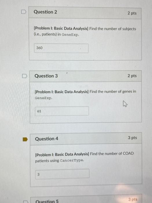 This Is All One Question Split Into Multiple Parts. I | Chegg.com