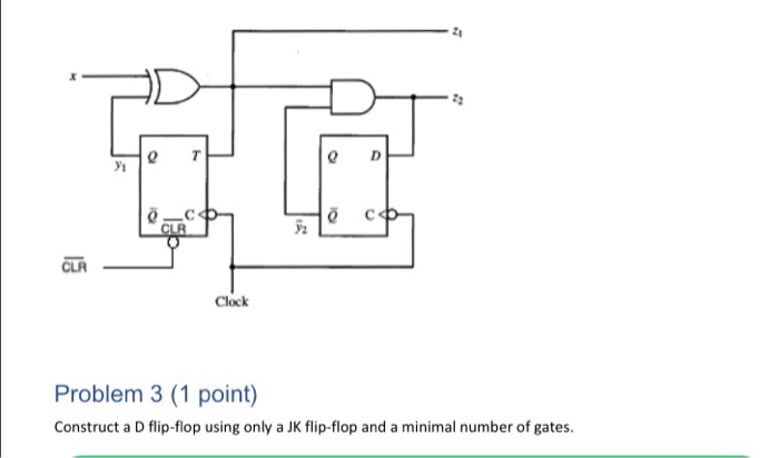 Solved Problem 2 (3 points) Using the timing diagram with | Chegg.com