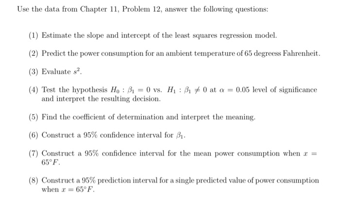 Solved Using the photo of problem 12 chapter 11 below, | Chegg.com