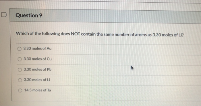 Solved Question 9 Which of the following does NOT contain | Chegg.com - Which Of The Following Does Not Contain Phi