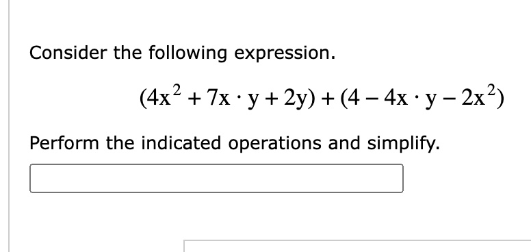 Solved Consider the following | Chegg.com