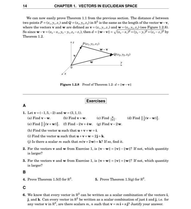 Solved V V 1 J Vr V I V0 0 0 Example 1 4 Let V Chegg Com