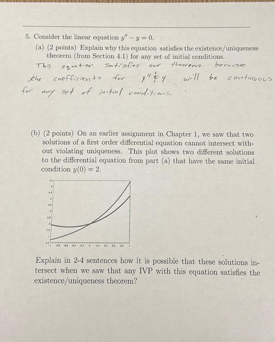 Solved i need help on part a & b. im not sure if my answer | Chegg.com