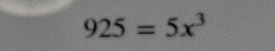 975x35 Math Solved 925=5x3 | Chegg.com