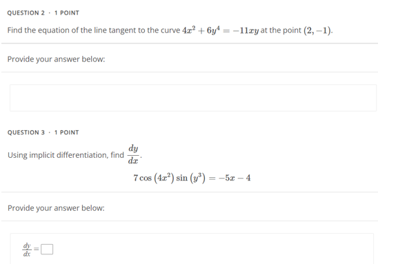 Solved Can you help me with questions 2 ﻿and 3 | Chegg.com
