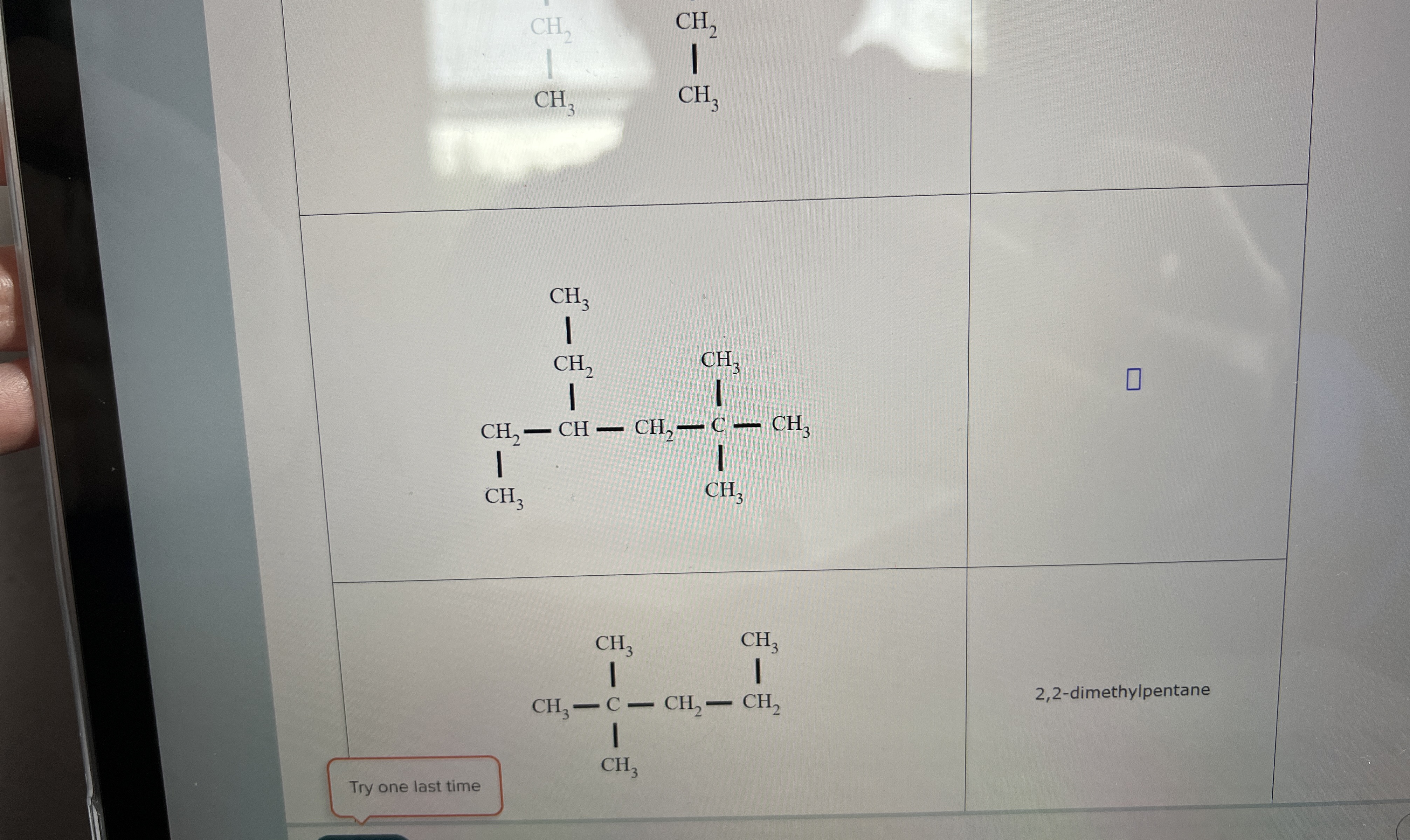 Solved What is the IUPAC name for the second molecule? I | Chegg.com