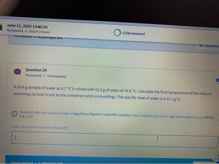 Solved June 11, 2020 13:45:25 Homework – Due in 2 hours | Chegg.com