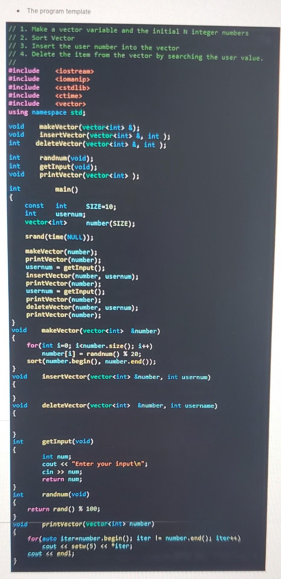 algorithm in computer programming | part 11 | ida... Boopgrative Programming Lah 7-11 Insert an delete an | Chegg.com
