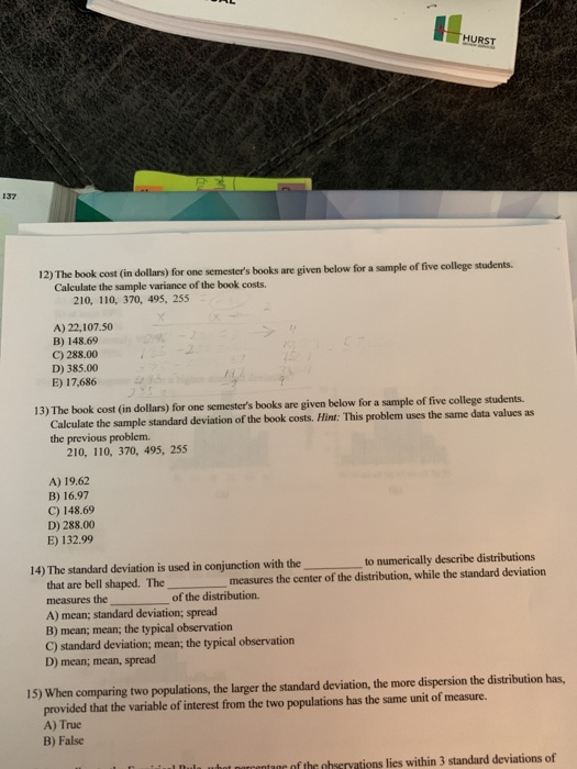 Solved I Need Help Answering Number 12 I Keep Getting Chegg