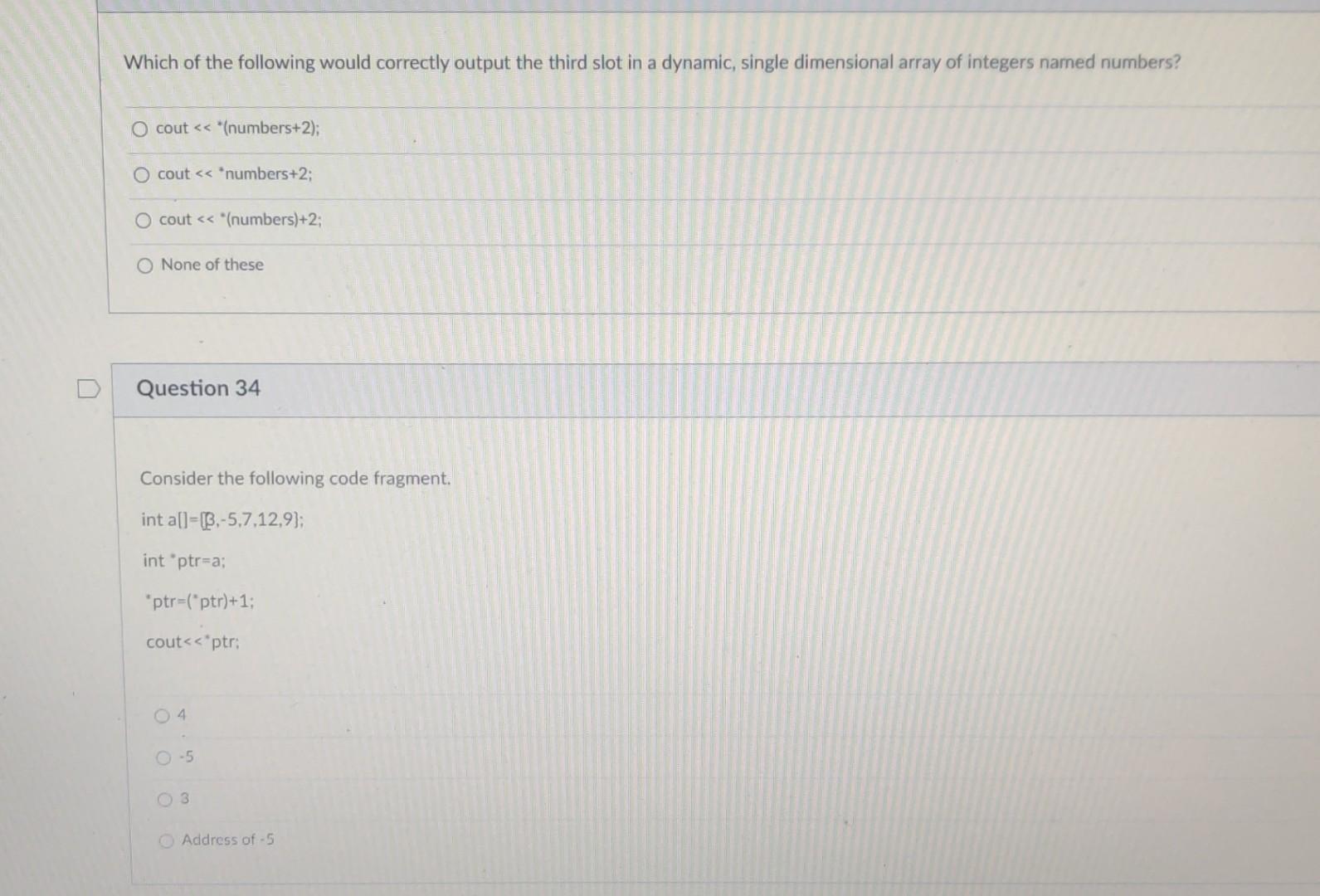 Solved What will happen in the following C++ code? int a = | Chegg.com