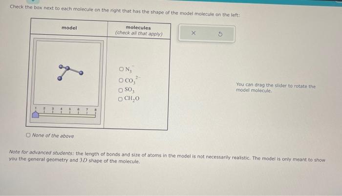 Solved Check the box next to each molecule on the right that | Chegg.com