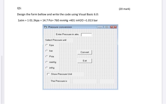 Solved Q2/ (10 mark) A- how Visual Basic Language makes the | Chegg.com