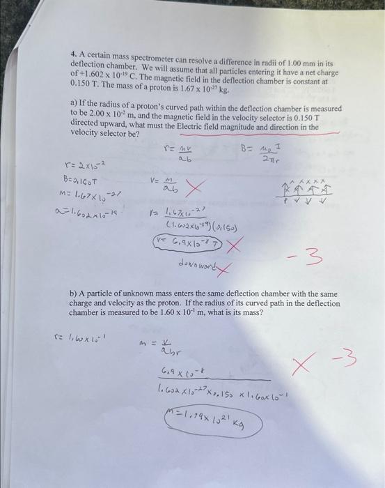 4. A certain mass spectrometer can resolve a | Chegg.com