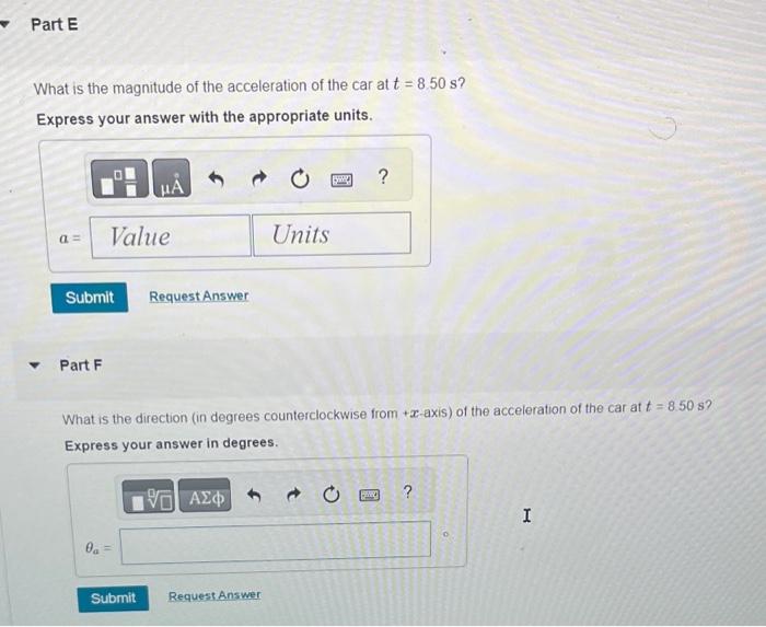Solved A remotecontrolled car is moving in a vacant parking
