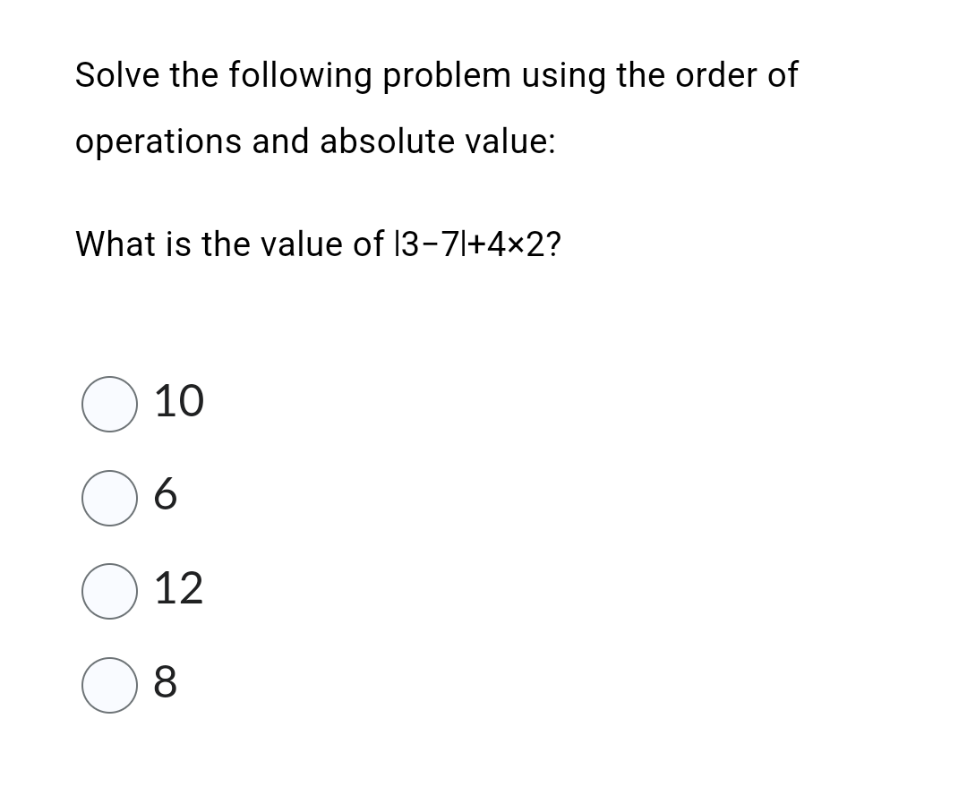 Solved Solve the following problem using the order of