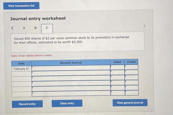 Solved Prepare journal entries to record the following | Chegg.com