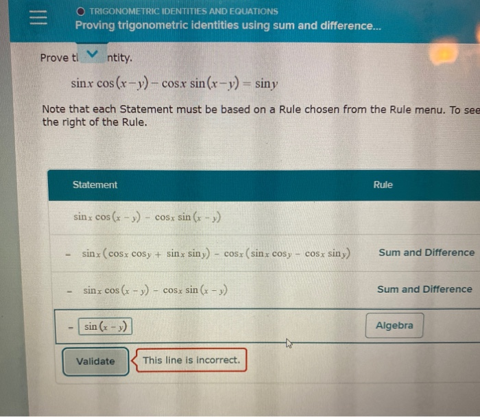 Solved O Trigonometric Identities And Equations Proving T Chegg Com