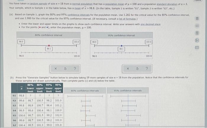 Solved You have taken a random sample of size 18 from a | Chegg.com