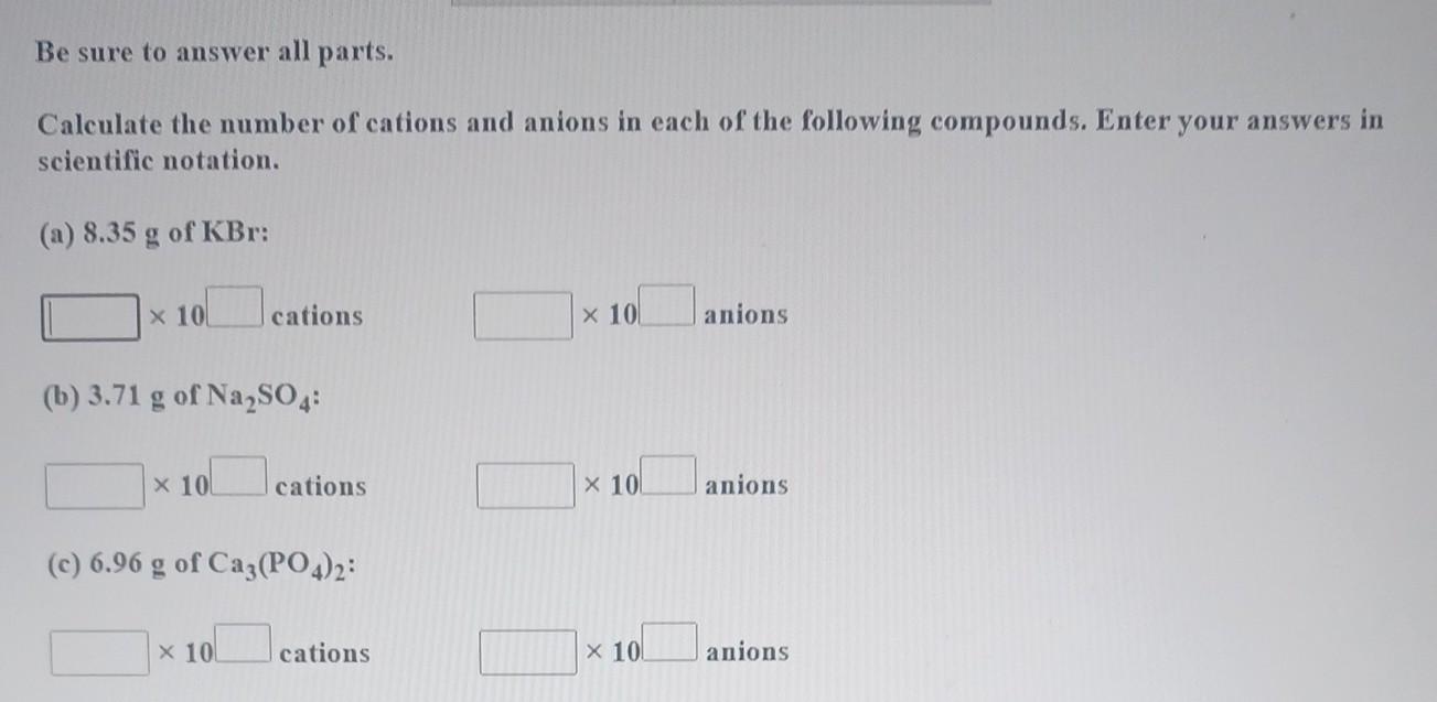 Solved Be sure to answer all parts. Industrially, nitric