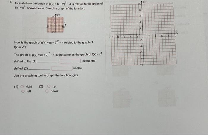 Solved 5 Indicate How The Graph Of Gx−∣x3∣ Is Related 2835