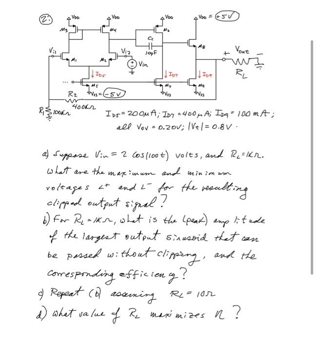 2 VOO Voc Voo Voo = 15 M3 MY MI M2 | 107 CC HH Vout | Chegg.com