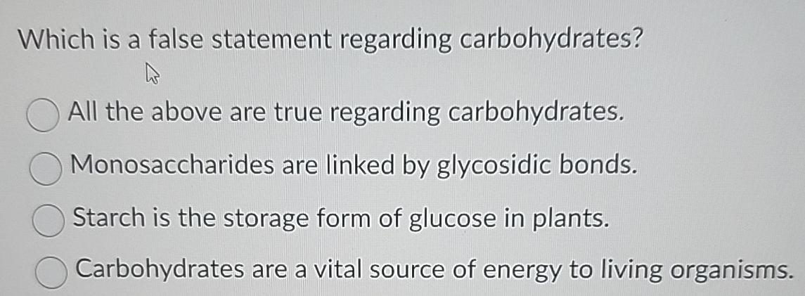 Solved Which is a false statement regarding | Chegg.com