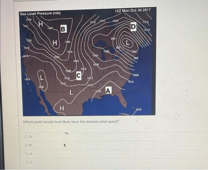 Solved The diagram depicts flow over a mountainside, with | Chegg.com