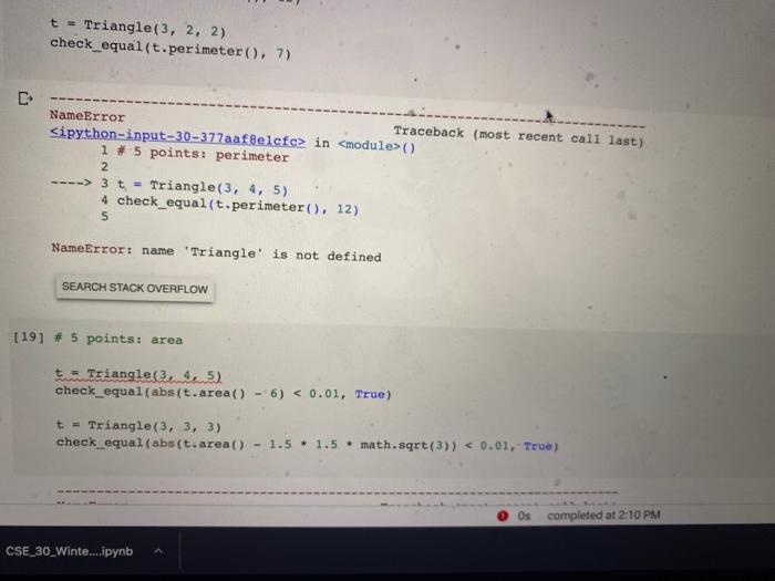 Solved Problem 4: TrianglesIn this problem, you have to | Chegg.com