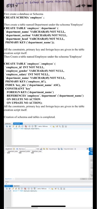 Solved Continue to use PHPMyAdmin to add these tables. | Chegg.com