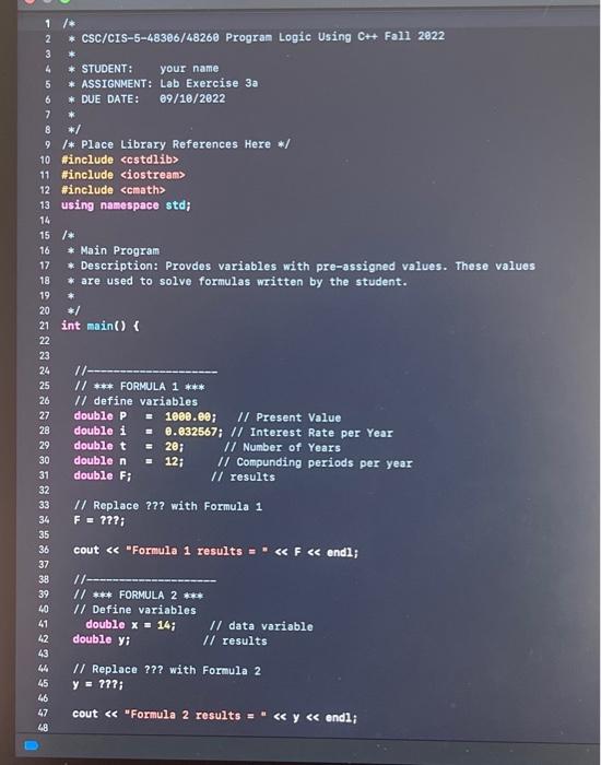 please answer the following in replit.com with cpp | Chegg.com