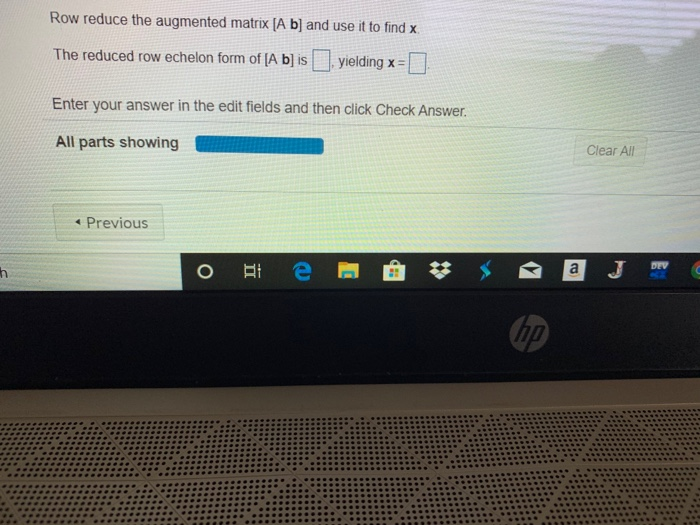 Solved X 2.5.1 Solve The Equation Ax B By Using The LU | Chegg.com