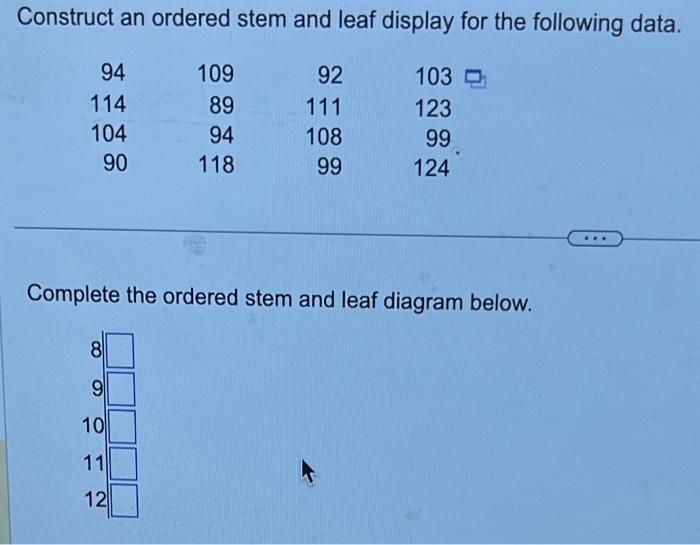 solved-construct-an-ordered-stem-and-leaf-display-for-the-chegg