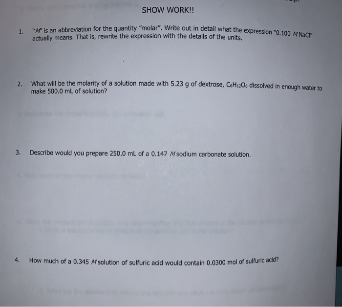 Solved SHOW WORK Ar Is An Abbreviation For The Quantity Chegg