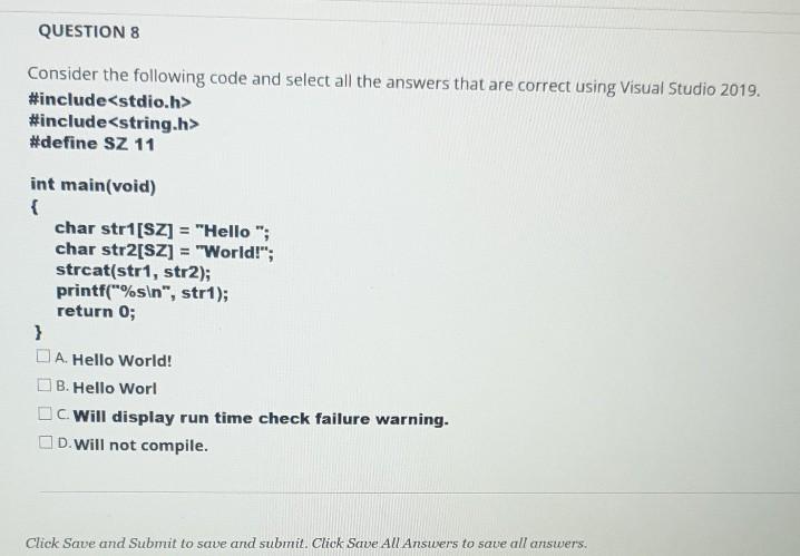 Solved QUESTION 1 Match the string library function | Chegg.com