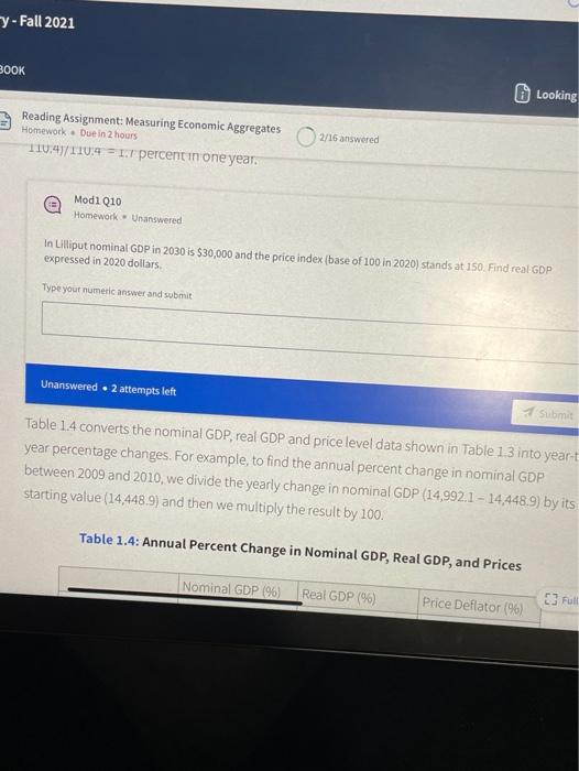 Solved y-Fall 2021 BOOK Looking Homework . Due in 2 hours | Chegg.com