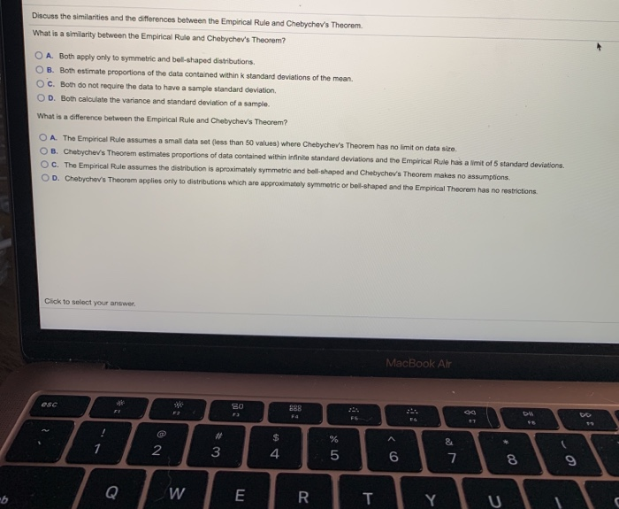 Solved Discuss the similarities and the differences between | Chegg.com