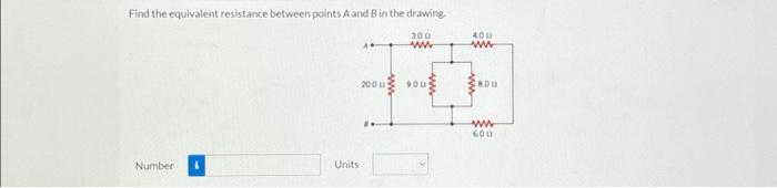Solved Find the equivalent resistance between points A and B | Chegg.com