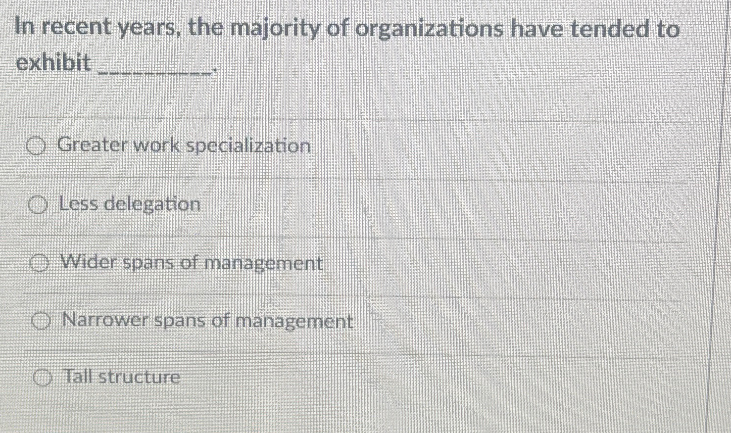 WORK SPECIALIZATION IN ORGANIZATIONS visual data 5