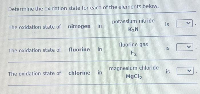 oxidation state of mg no3 2
