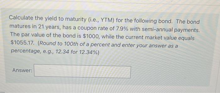 Solved What is the most we should pay for a bond with a par | Chegg.com ...