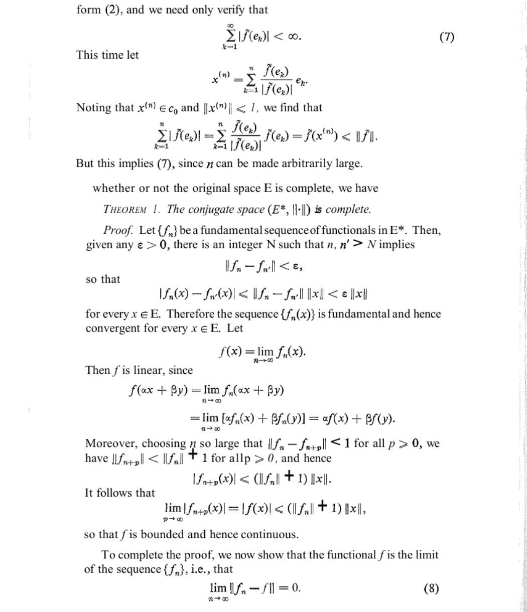 Solved Example 2 Let Co Be The Space Of All Sequences X Chegg Com