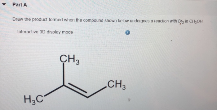 Solved Draw the product formed when the compound shown below | Chegg.com